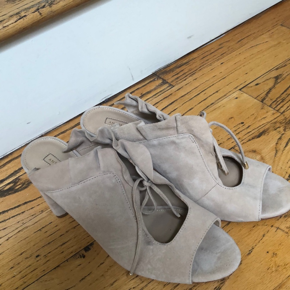 Antonio Melani suede heels